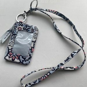 Vera Bradley Zip ID with Lanyard